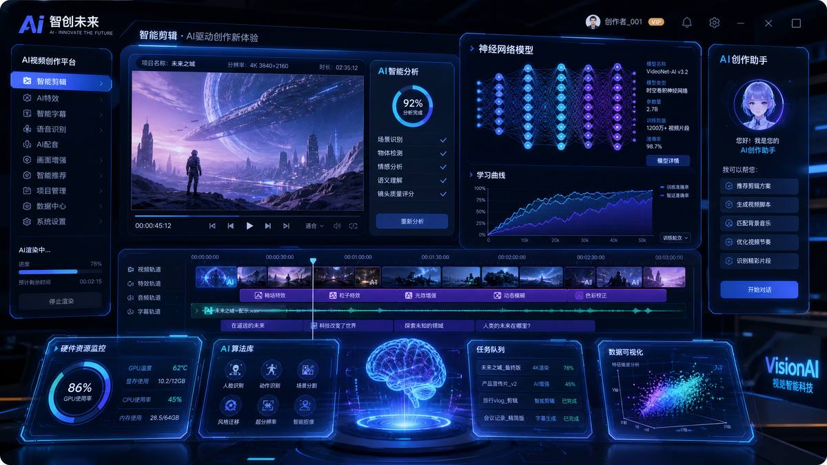直播录屏福利AI视频创作工具